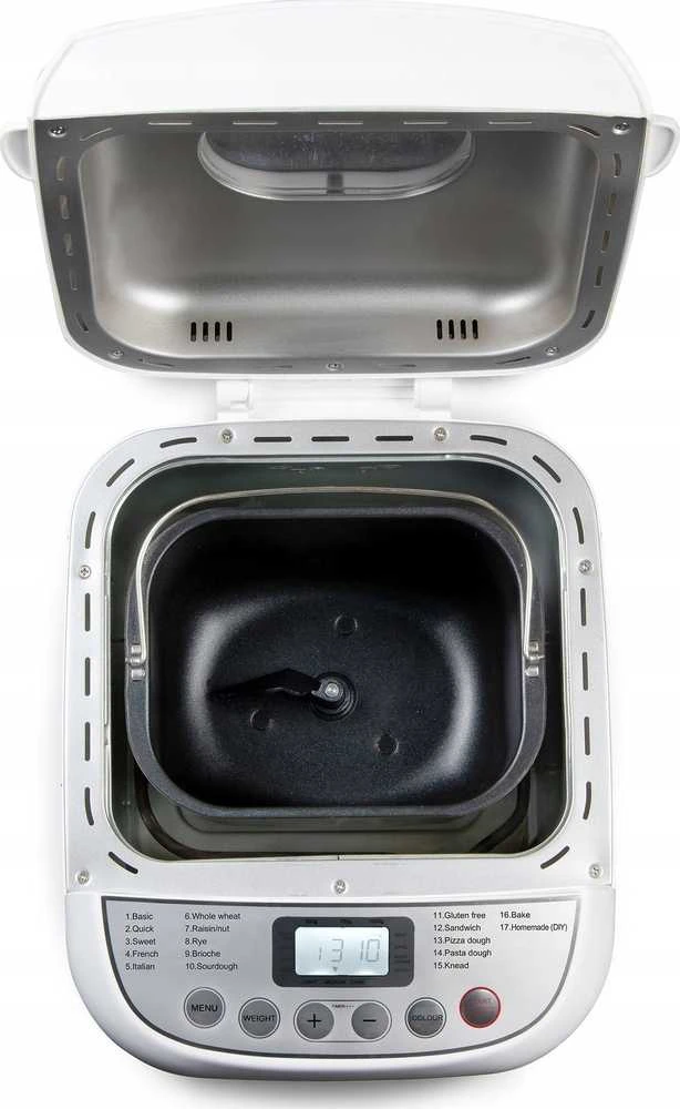 Duonkepė Domo B3976 Duonos kepimo mašina, 600 W, balta, 541D499