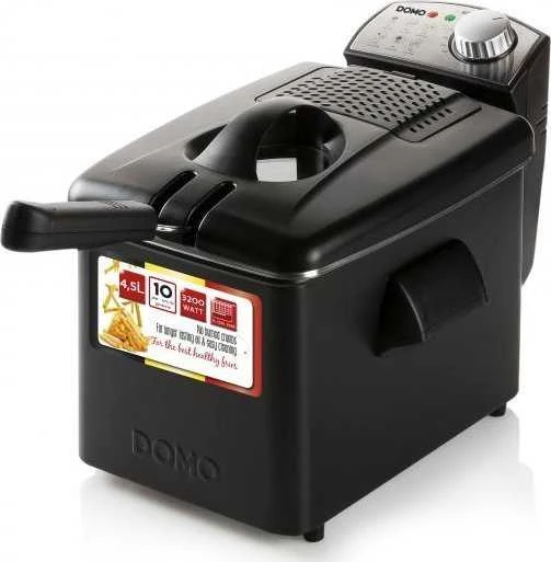 DOMO DO1014FR Gruzdintuvė nerūdijančio plieno 4.5l, 3200W