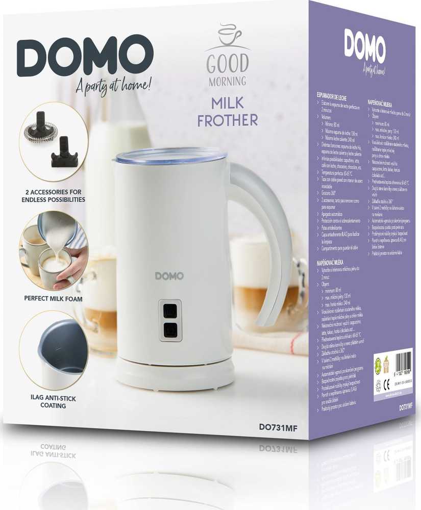 Pieno putotojas DOMO DO731MF Balta