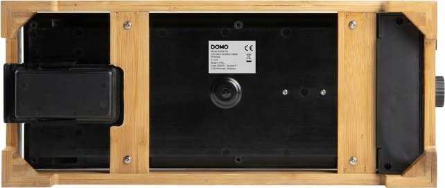 DOMO DO9270G Plancha kepsninė, bambuko stiliaus, „Just us“