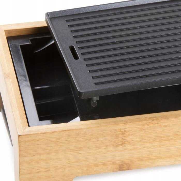 DOMO DO9270G Plancha kepsninė, bambuko stiliaus, „Just us“