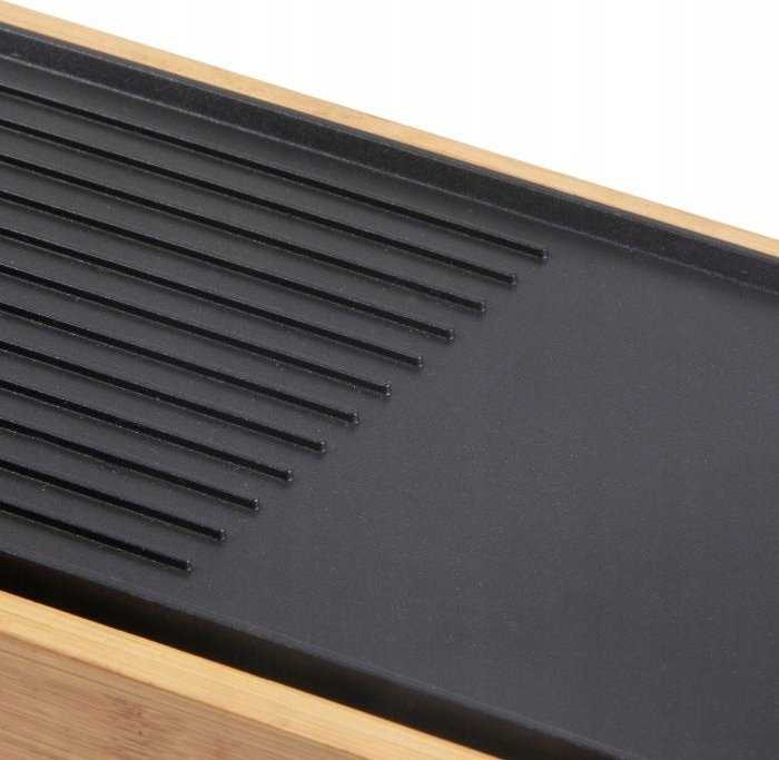 DOMO DO9270G Plancha kepsninė, bambuko stiliaus, „Just us“