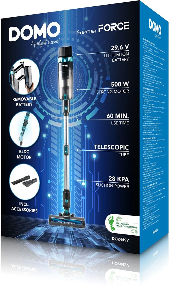 Dulkių siurblys vertikalus Domo DOMO Dulkių siurblys vertikalus 2w1 DO244SV
