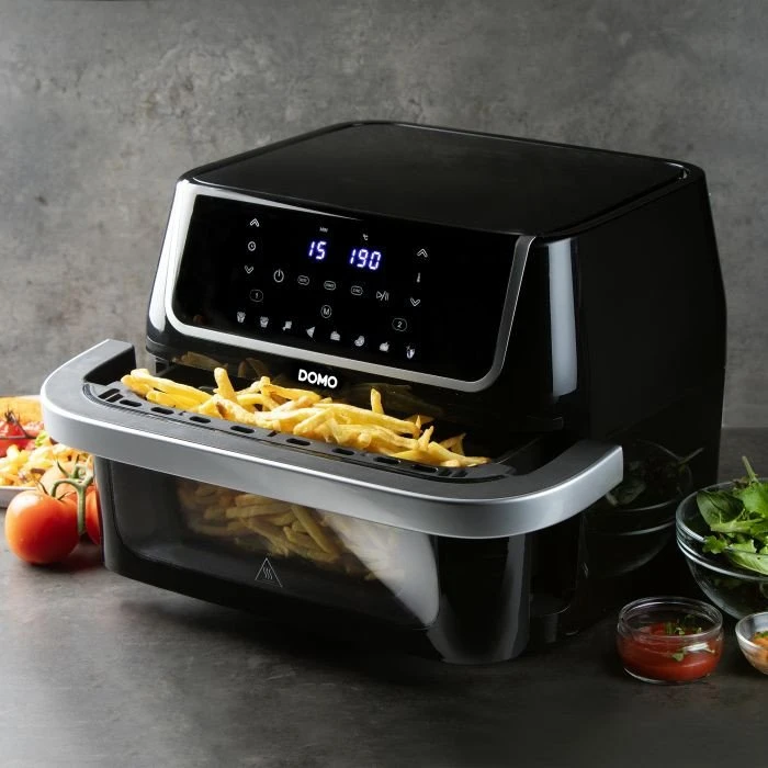Gruzdintuvė Belaidė oro keptuvė „Domo“ „Domo Airfryer“ 10 l DO544FR