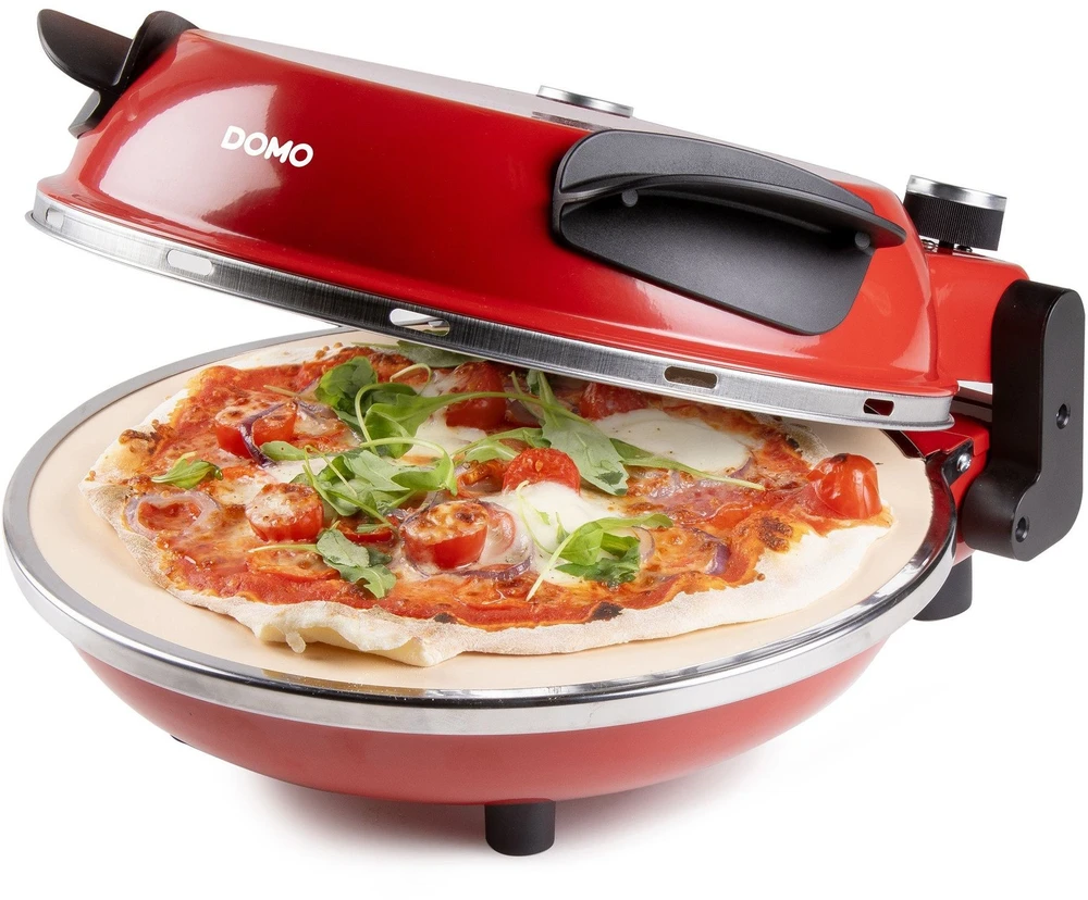 Domo DO9284PZ My Express Pizza 1200 W raudonos picos krosnis