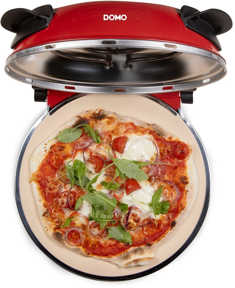 Domo DO9284PZ My Express Pizza 1200 W raudonos picos krosnis