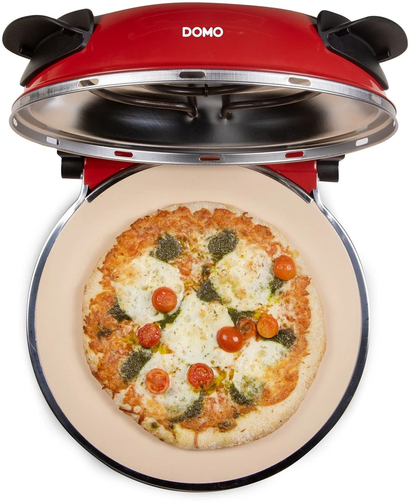 Domo DO9284PZ My Express Pizza 1200 W raudonos picos krosnis