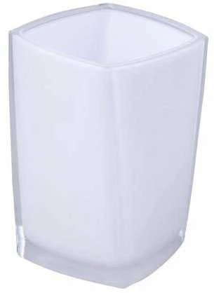 Stiklinė dantų šepetėliams Domoletti BPO-2209-1C, balta