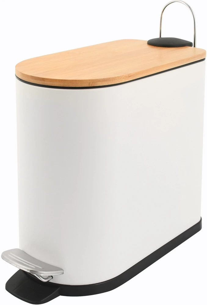 Šiukšliadėžė Domoletti BIN D SHAPE 5L WITH PEDAL T-T2105MB