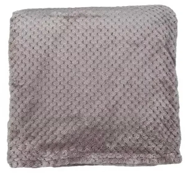 Domoletti BLANKET WAFFLE FLANNEL 150X200 MAUVE