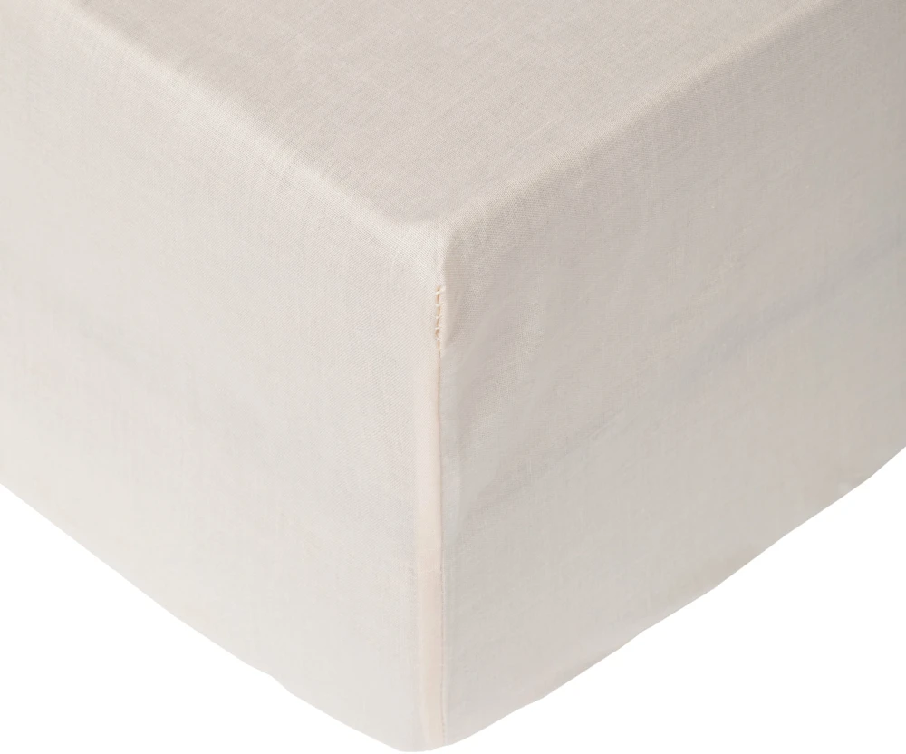 Domoletti FITTED SHEET SATEEN 140X200+25 BEIGE