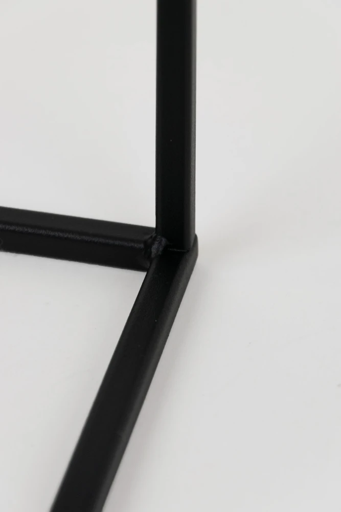 Domoletti FLOWER POT STAND BREST M Juodas 25X25X62