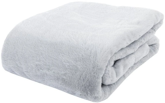 Domoletti FUR BLANKET 150X200 300/180 GSM L. Pilkas