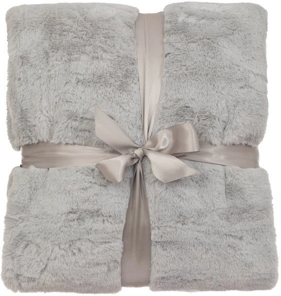 Domoletti FUR BLANKET 150X200 300/180 GSM L. Pilkas