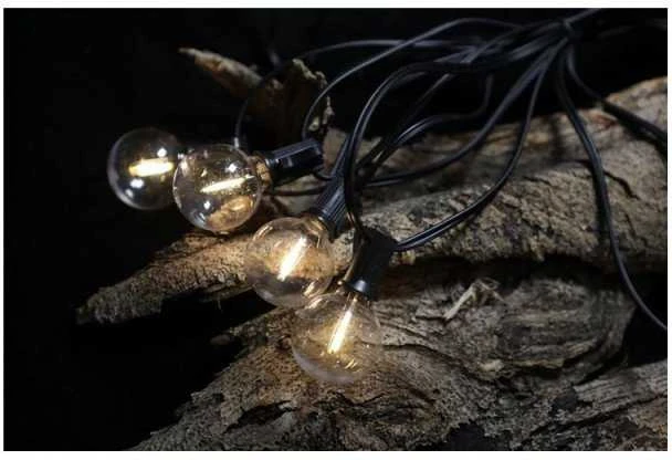Pakabinamas šviestuvas Domoletti GARLAND SOLAR 10LED 8M 1.12W RGB IP44