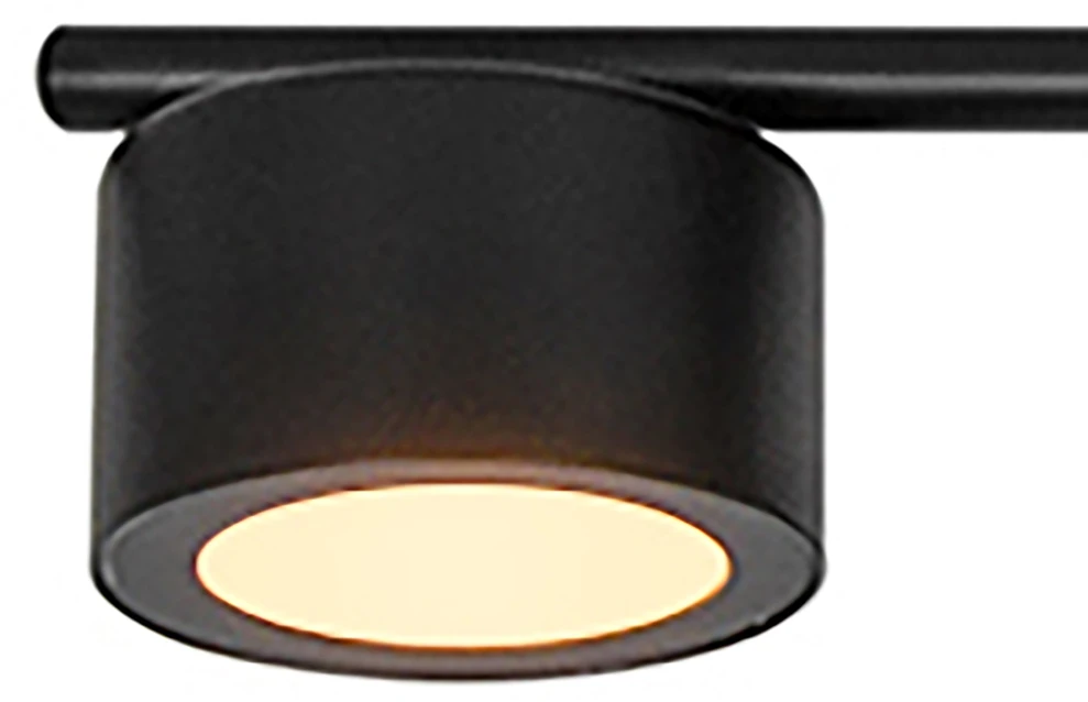 Lubinis šviestuvas Lampa sufitowa Domoletti CEILING LED LIGHT LUCA 4X4W 2700K Juodas