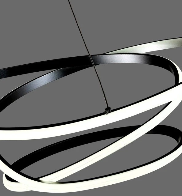 Pakabinamas šviestuvas Carruzzo PENDANT LED LIGHT SIBIU 42W 4000K Juodas
