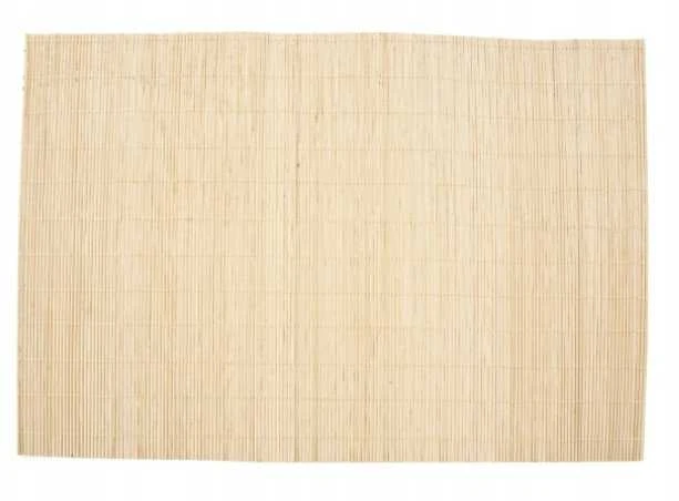 None Nežinomas Bambukinis stalo kilimėlis, įvairių spalvų, 450×300 mm