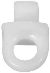 Domoletti Kilputė slank kabliukui įstatoma TWIST 38UPR00225, balta, 30