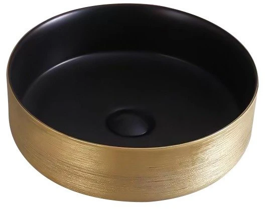 Umywalka Domoletti WASHBASIN COUNTERTOP ACB8004 GOLD/Juodas