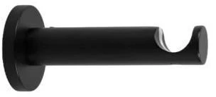 Domoletti Karnizo laikiklis ASPEN-NOVA, metalinis, viengubas, juodos sp., L11-16 cm, Ø19 mm, 1 vnt.