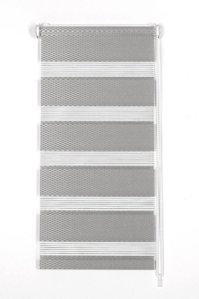 Domoletti ROLLER BLIND RATTAN D/N 100X230 Pilkas
