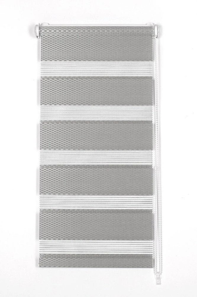 Domoletti Roller blind Rattan D/N 130X230 pilkas (Rattan D/N Pilkas)