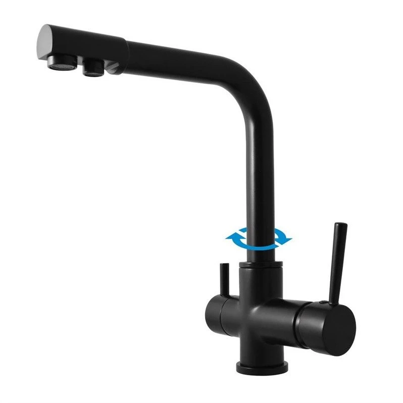 Virtuvinis maišytuvas Domoletti SINK MIXFLEXSPOUT DSE919.5/12CMATC