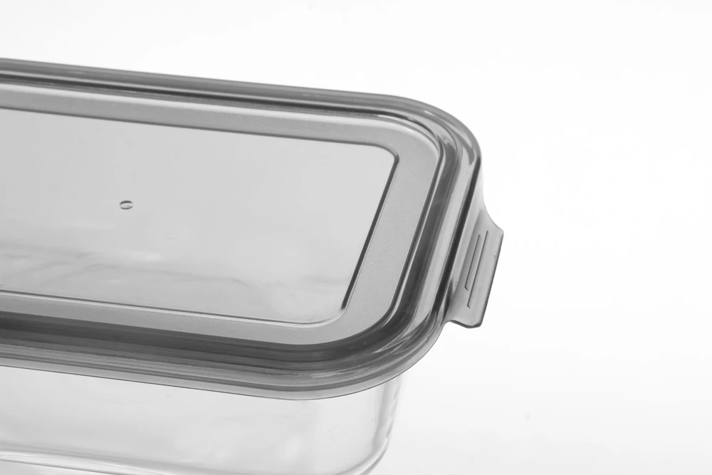 Domoletti CONTAINER FOOD RECTANG GLASS W LID 1.5L