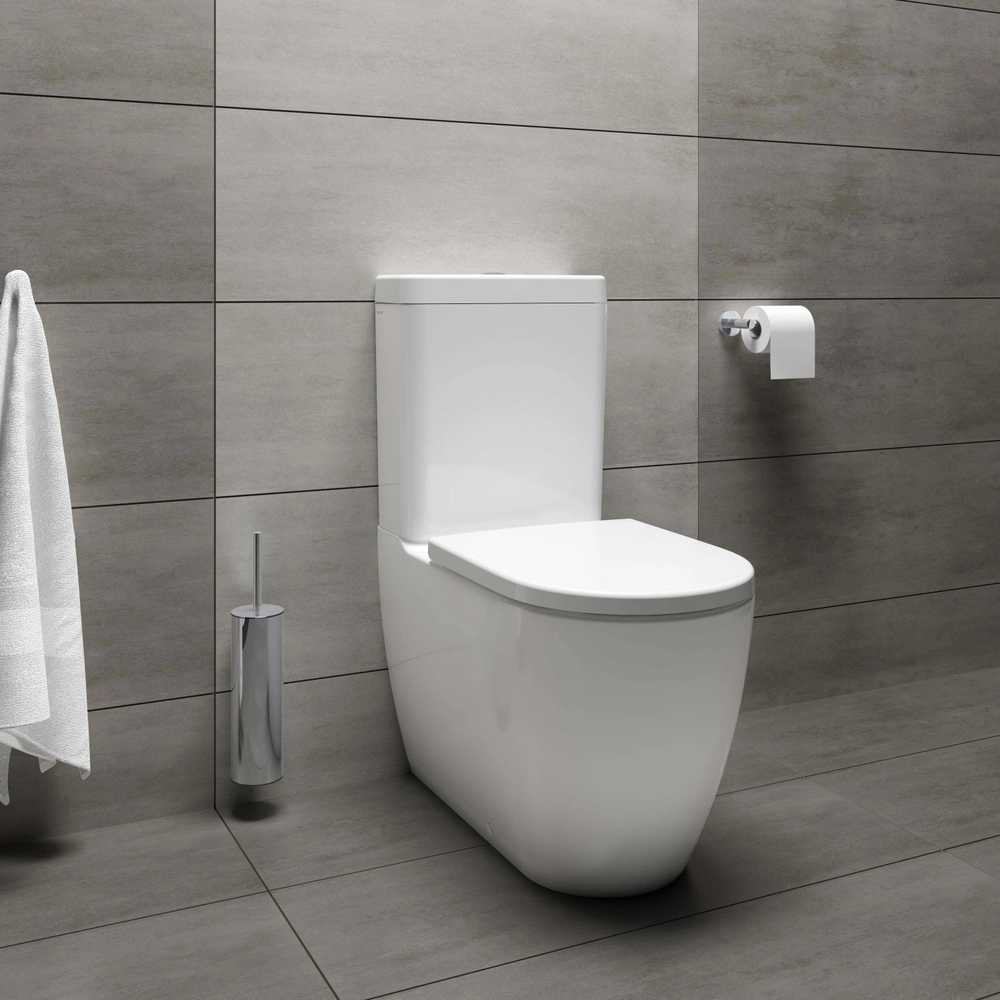 Masterjero Rinkinys kompaktowy WC Domoletti TOILET STANDING ARC WITH TANK Baltas