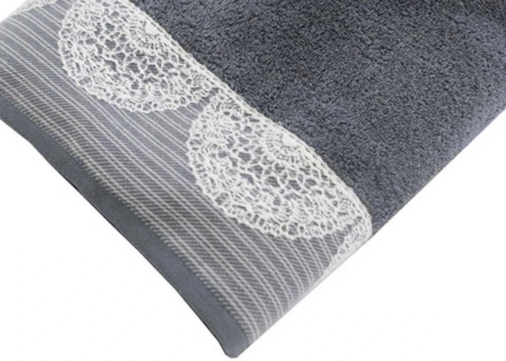 Rankšluostis Domoletti TOWEL 30X50 LIMAS ANTHRACITE