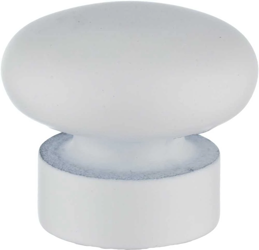 Karnizo antgalis DOMOLETTI FLAT BALL, baltas, Ø19 mm