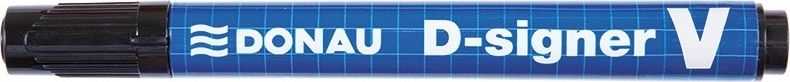 Donau Žymeklis permanentinis juodas V