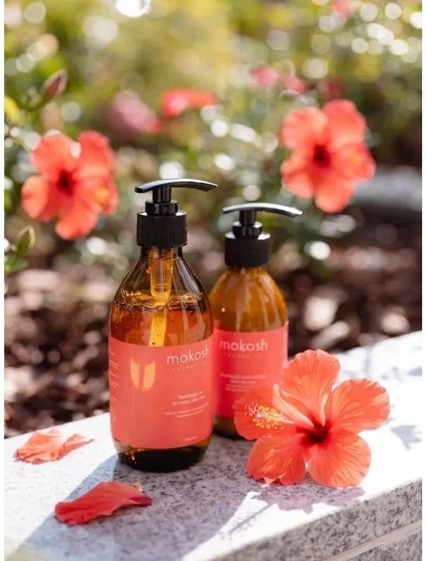 Mokosh Drėkinamasis kūno ir rankų prausimo gelis Hibiskus 300 ml