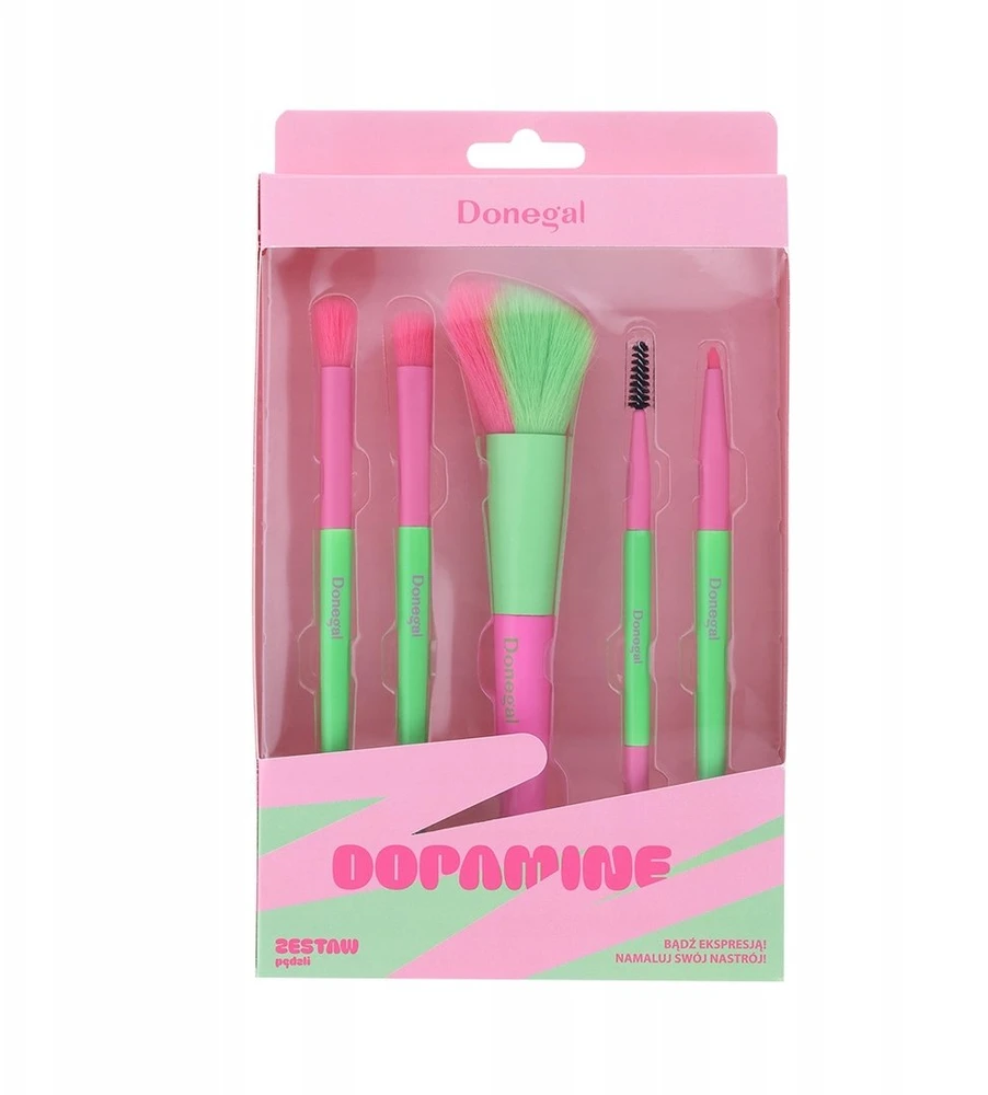 Donegal Rinkinys Dopamine Makeup Brushes