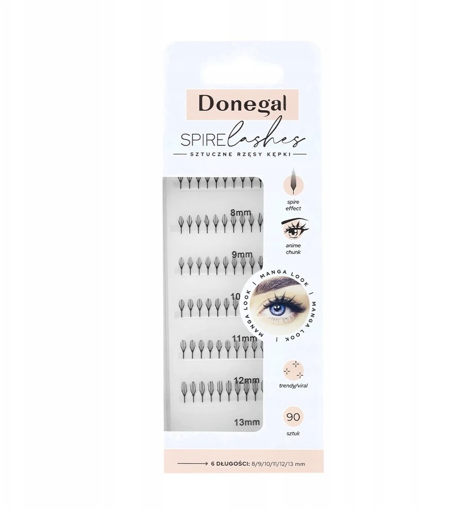 Donegal „Spire Lashes“ blakstienų kuokšteliai, 90 vnt.