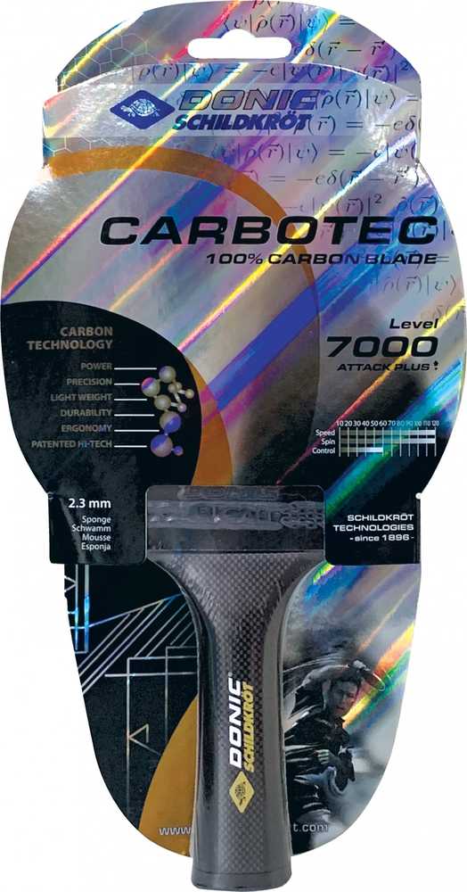 Donic CarboTec 7000 stalo teniso raketė + užvalkalas
