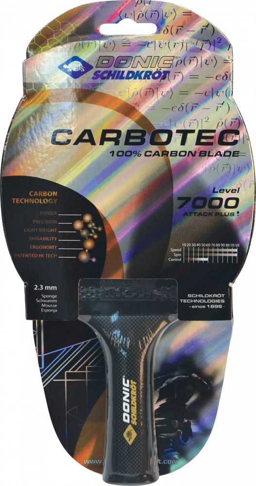 Donic CarboTec 7000 stalo teniso raketė + užvalkalas