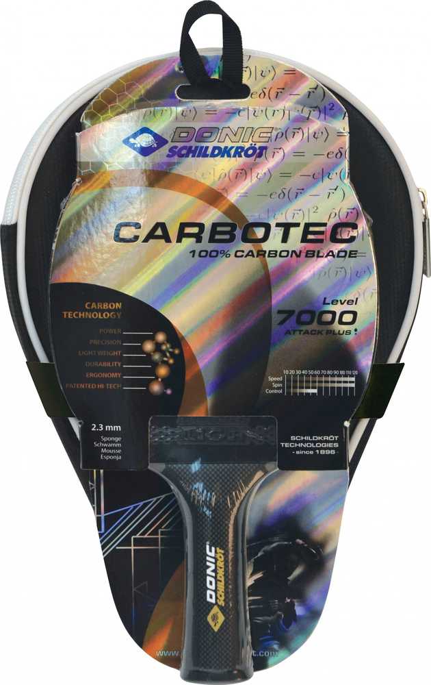 Donic CarboTec 7000 stalo teniso raketė + užvalkalas