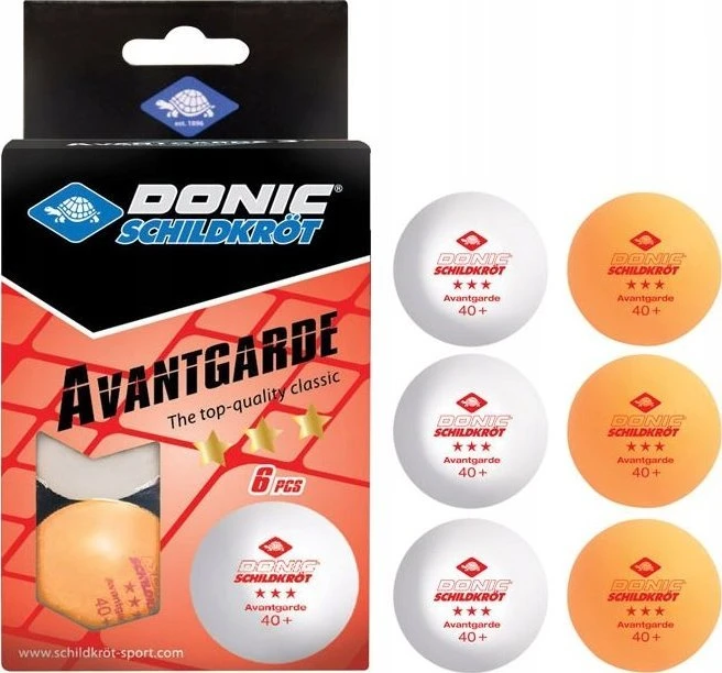 Donic Vazonai DS PIŁ. AVANTGARDE Poly 40+ 6 vnt.