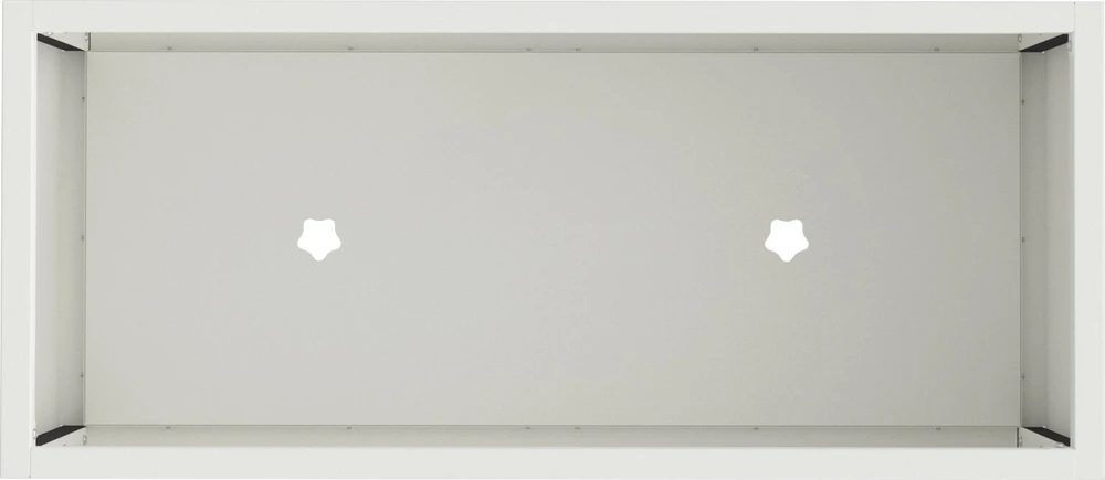 Pakeltas Sodo Vazonas Balta 60 x 26 x 48 cm Plienas