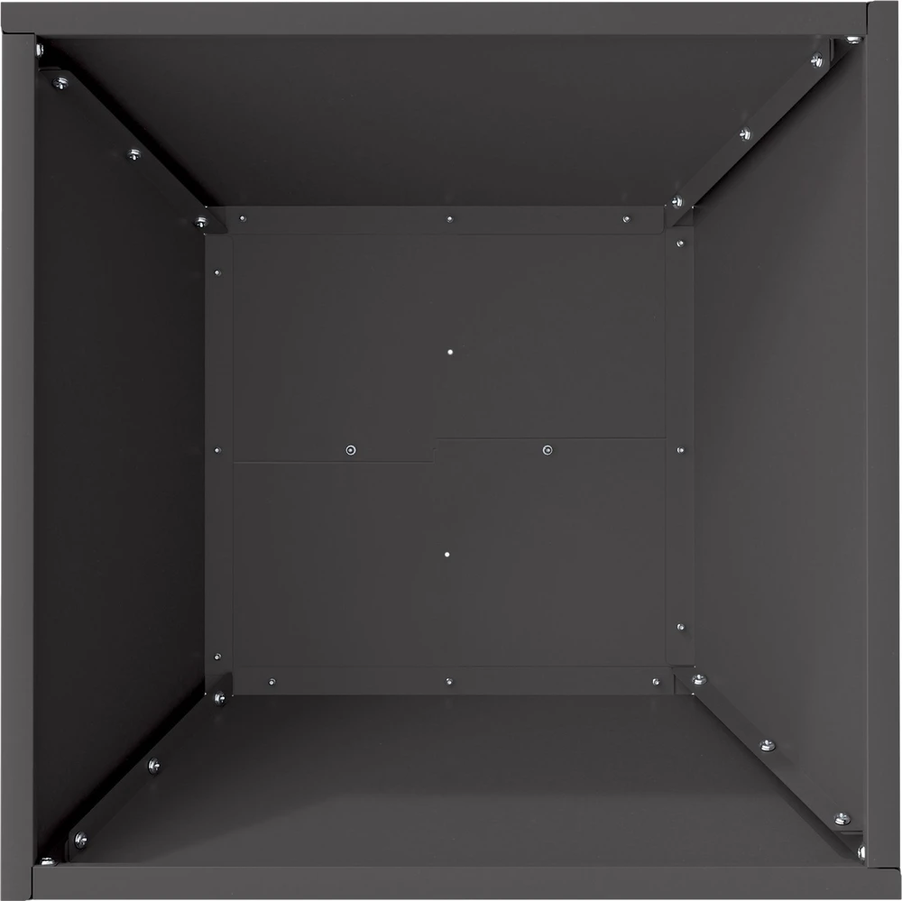 Sodo vazonas 5 vnt. Juoda 40 x 40 x 15 cm