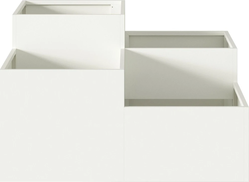 Sodo vazonas Balta 80 x 80 x 48 cm Plienas