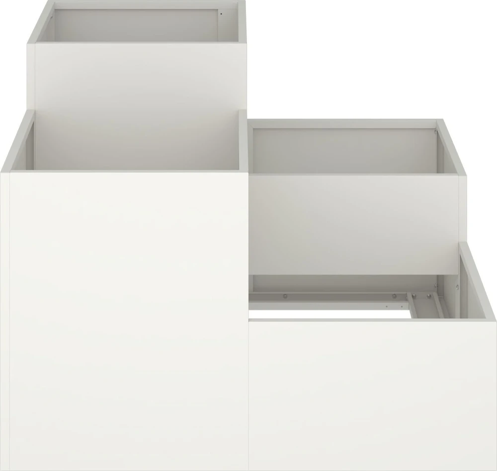 Sodo vazonas Balta 80 x 80 x 60 cm Plienas