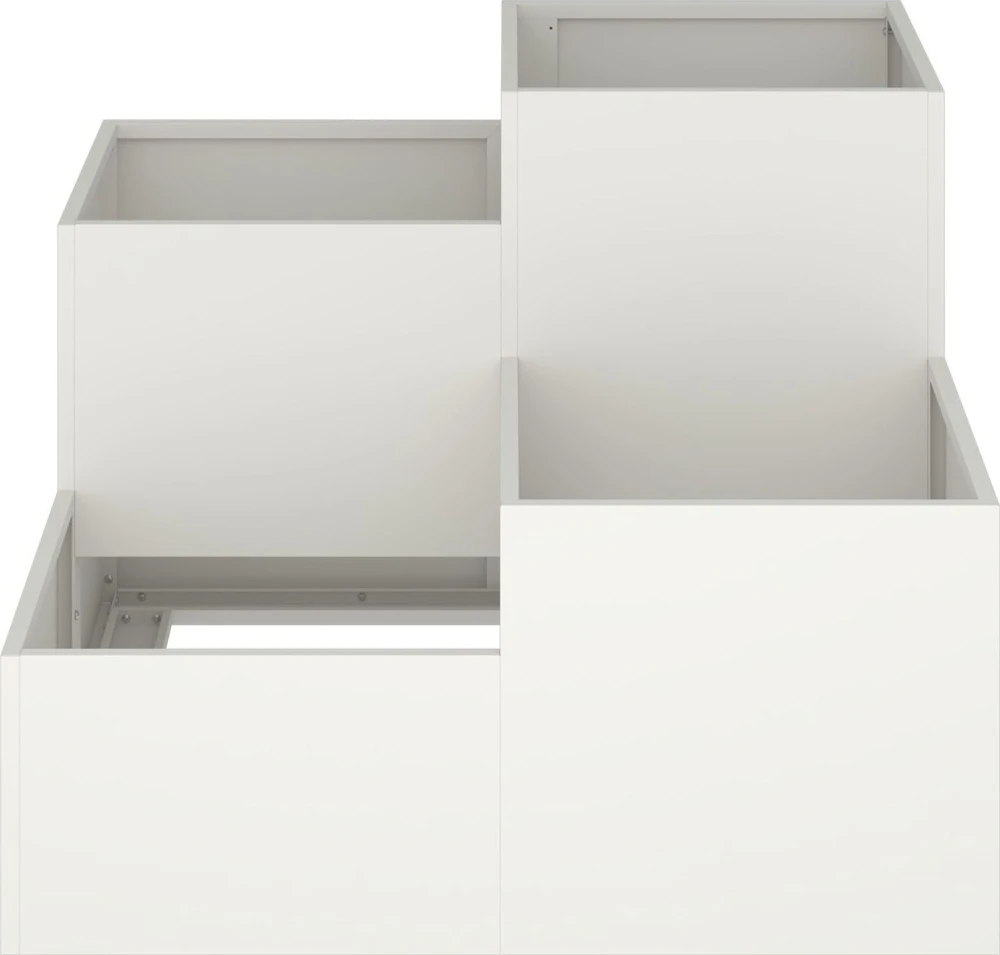 Sodo vazonas Balta 80 x 80 x 60 cm Plienas