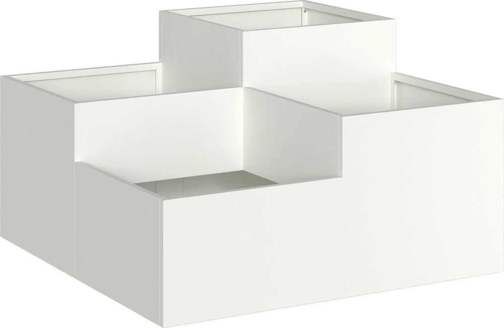 Sodo vazonas Balta 80 x 80 x 48 cm Plienas