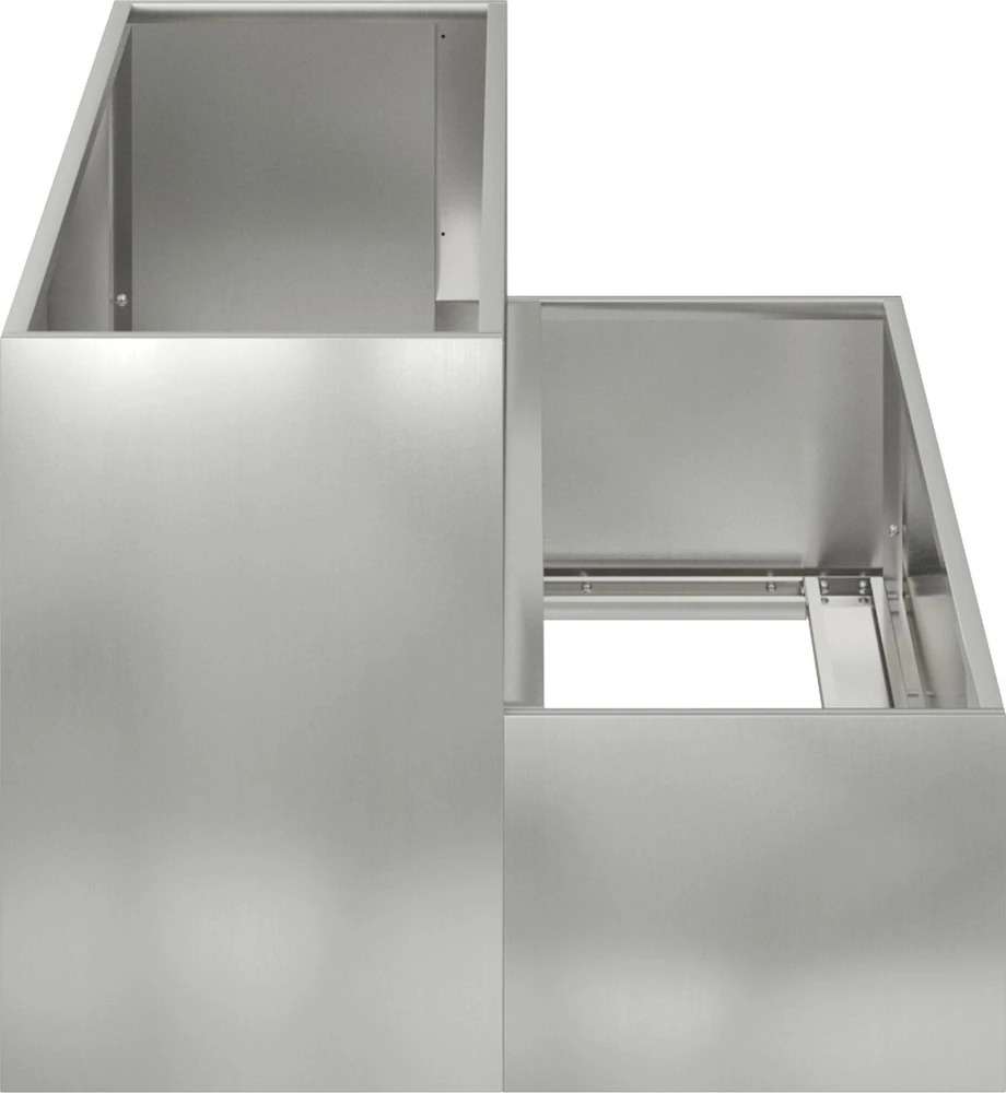 Sodo vazonas Sidabro 100 x 60 x 45 cm Cinkuota plienas