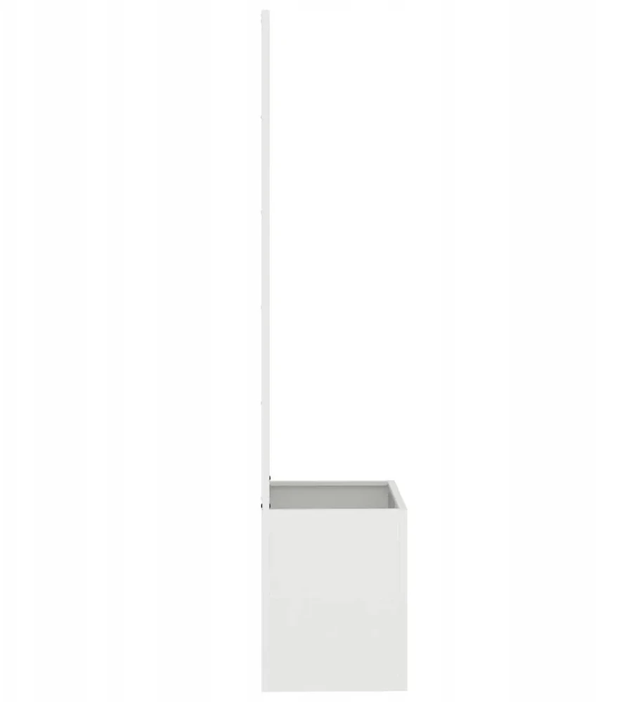 Sodo privatumo ekranas „Fretwork“ Balta 50 x 32 x 150 cm