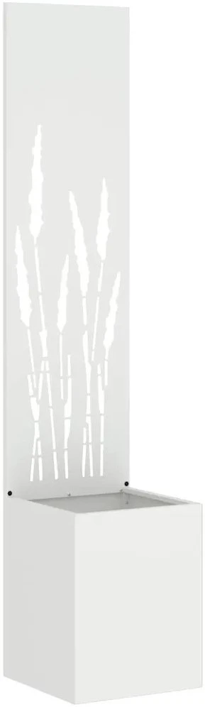 Sodo privatumo ekranas „Fretwork“ Balta 32 x 32 x 150 cm