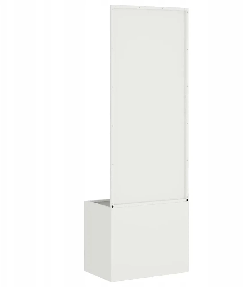 Sodo privatumo ekranas „Fretwork“ Balta 50 x 32 x 150 cm